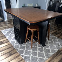 Bar Height Dining Table With Stools