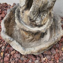 Waterfall Concrete 2 Piece Working Pump