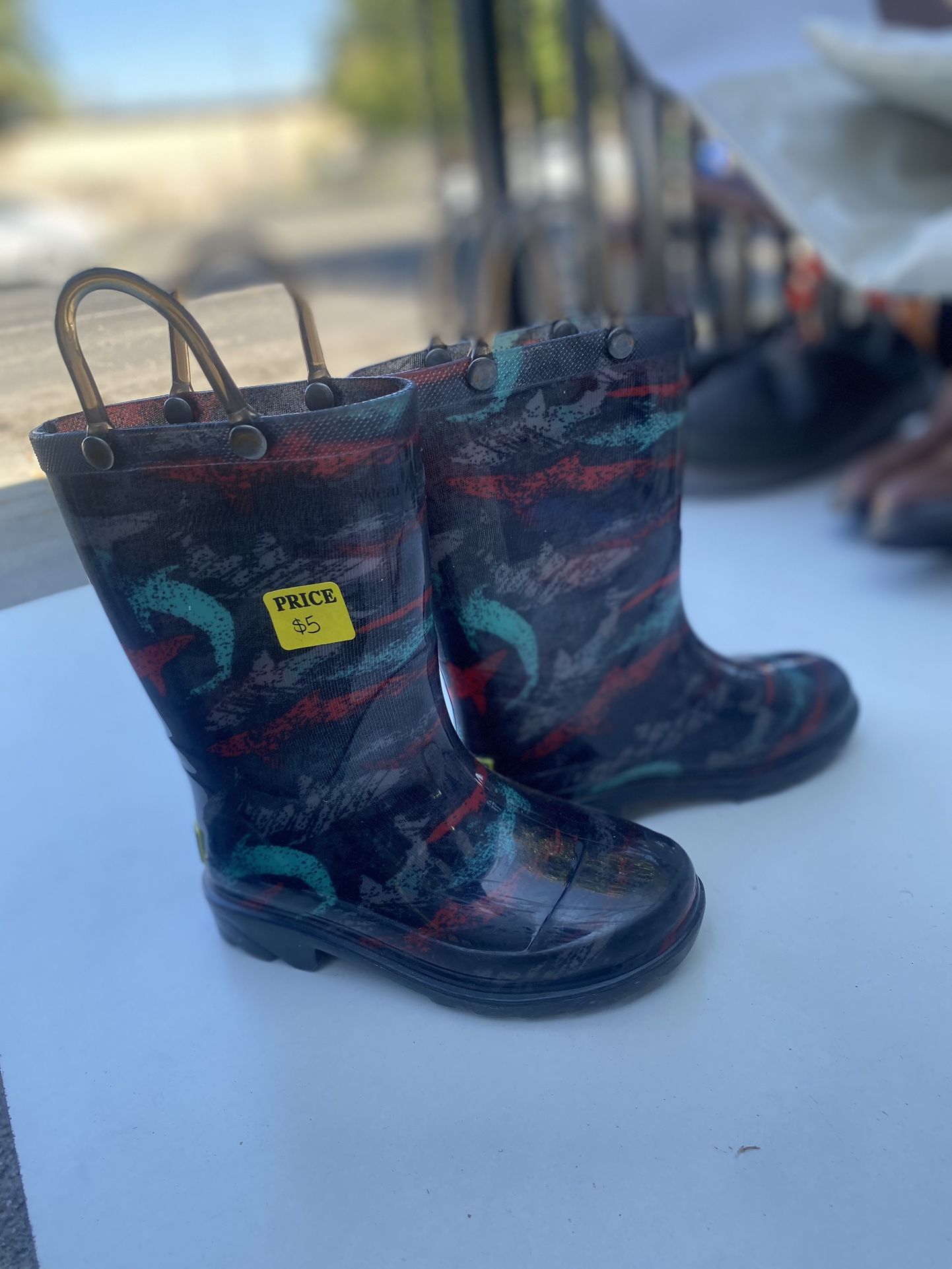 $5 Kids Rain Boots