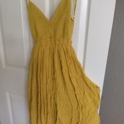 Women's Yellow 🟡 Dress 