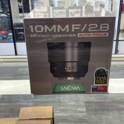 Laowa 10mm Zero-D F2.8 Auto Focus 