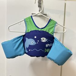 Like NEW!!! Toddler Swim Vest / Swim Floaties with Shoulder Strap
