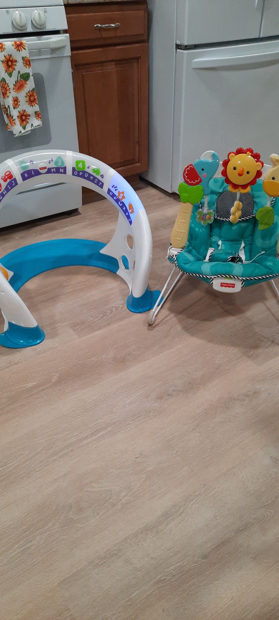 Bouncy Seat And Floor Toy