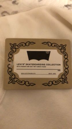 Large Levi’s skateboarding collection