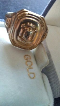 HERFF JONES co. supertone 10k 1935 class ring for Sale in Austin