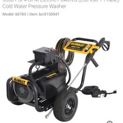 Dwalt 3400 Psi Pressure Washer 