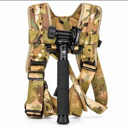 Speed Shooter Yoke-Style Photography Harness with Wimberley Mount and Sirui Monopod