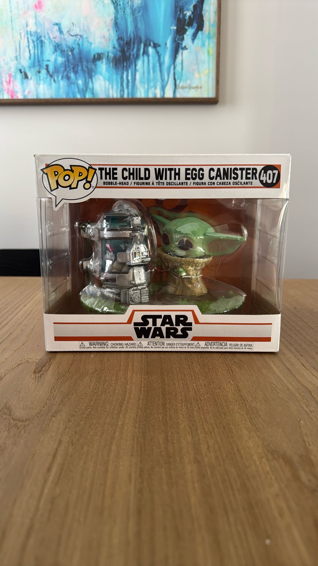 Funko Pop The Child With Egg Canister Star Wars Mandalorian