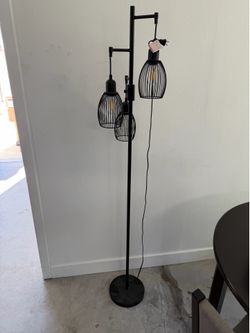 3 lamp nightstand