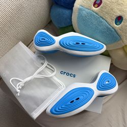 Crocs Ripple Clog White Blue New Size 11