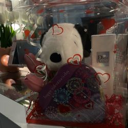 Gift Box With Dior Addict Perfume 