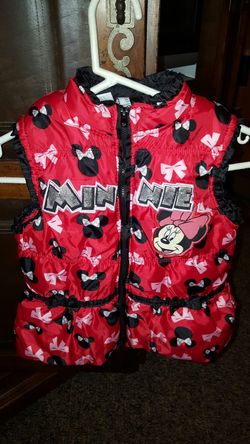 Minnie Mouse Vest Sz 5 T
