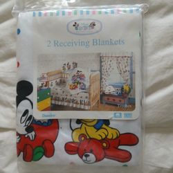 Dundee Vintage Cotton Receiving Blankets