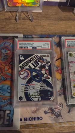 Dodger Luffy Psa 10