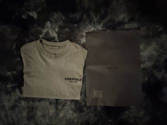 Fear of God Essentials T-Shirt Grey Men Small