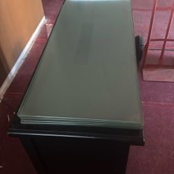 Glass shelves