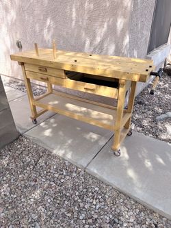 Wooden Workbench