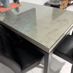 Crate & Barrel Parsons Concrete Top Table ($1,250)