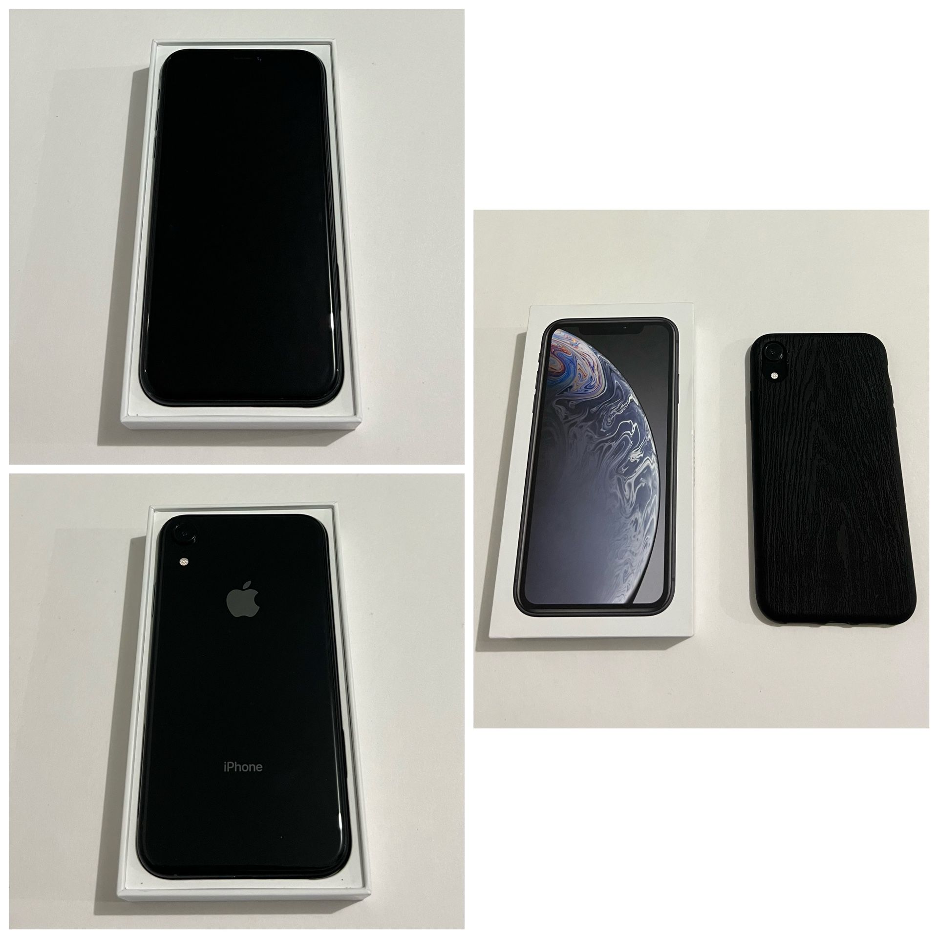 iPhone XR 64GB Black in excellent condition for sale. Comes with the original box, charger and case. Works on Cricket Wireless.   $250