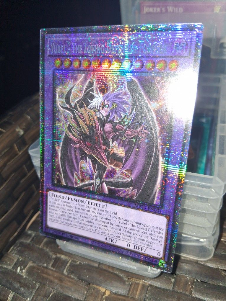 Yugioh! Yubel - The Loving Defender Forever - MP25-EN001 - Starlight Rare - 1st 