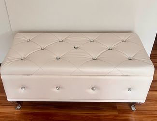 Ottoman storage Bench