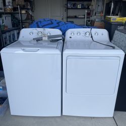 GE WASHER AND DRYER (BARELY USED)