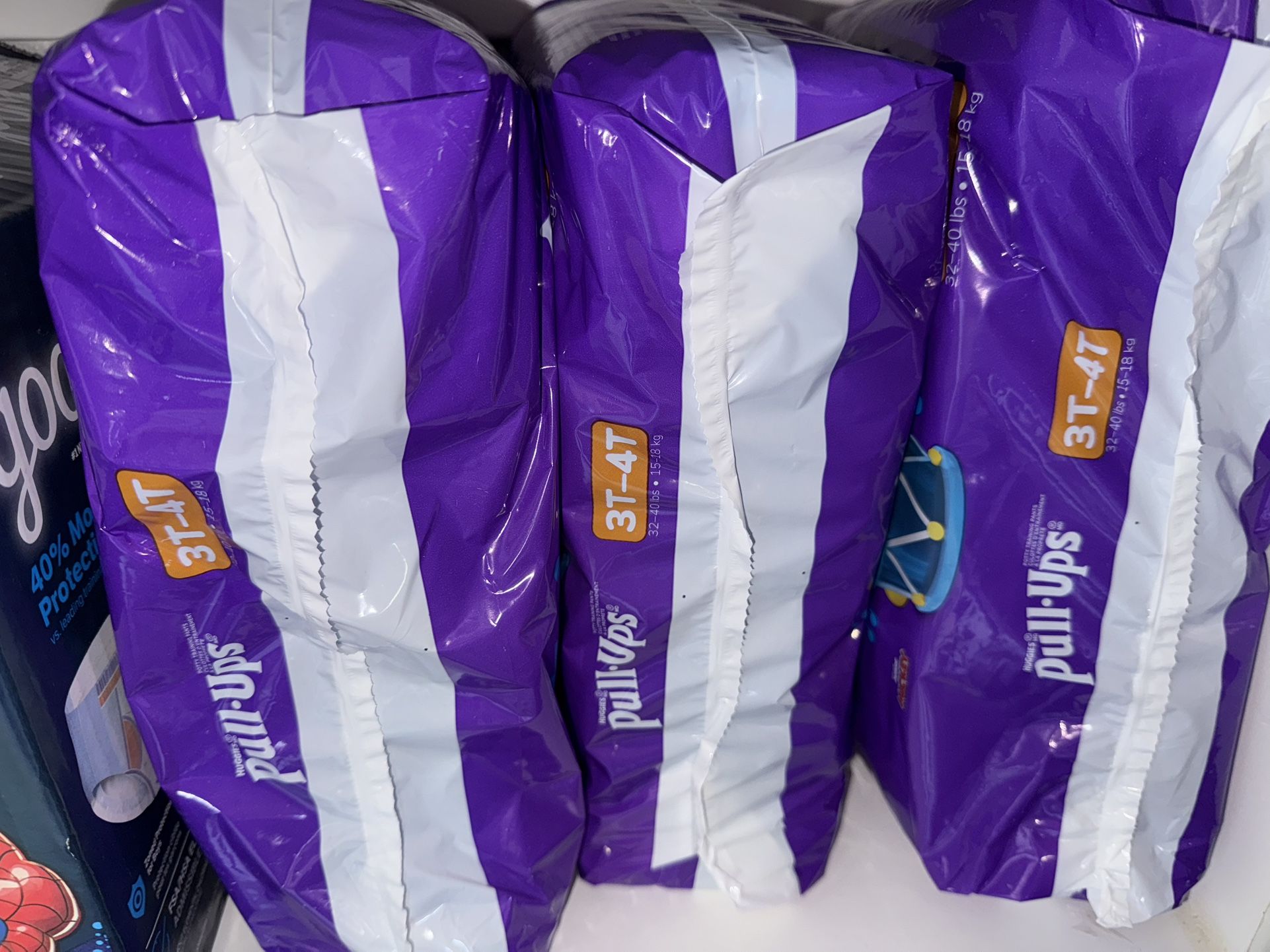 Huggies 3T–4T Pull-Ups / A bag full of 2T–3T Pull-Ups