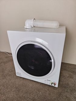 Panda 110 Volt Clothes Dryer + Exhaust Tube + 3.5 Cubic Feet ($389 MSRP)