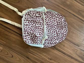 Small Leopard Print Mini Backpack