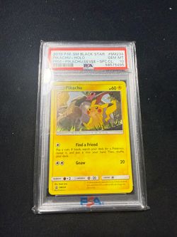 Pokemon Pikachu Sun&Moon Promo SM234 PSA10 Pikachu Kanazawa Promo 144/S-P PSA10