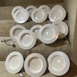 LED Recessed Downlight Retrofit Kit Lot of 15