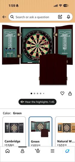 Dart board
