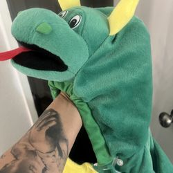 Dragon/Dino Plush Costume Kids 2-4