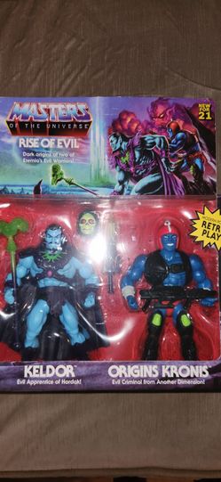 Masters Of The Universe Heman Origins Rise of Evil Skeletor and Trap Jaw