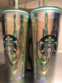 Mermaid tumbler... $40 each... Pick up only...