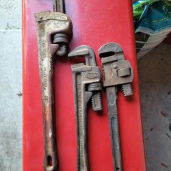 Old Large Pipe Wrenches