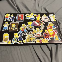 Sticker Covered Laptop 