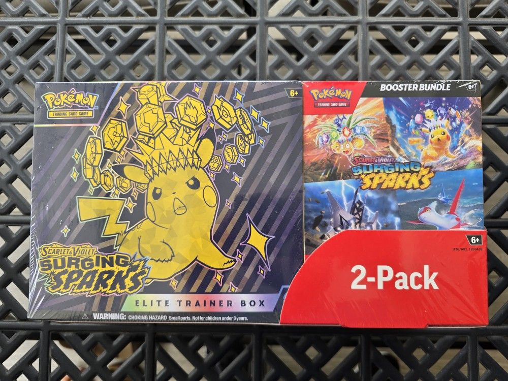 Pokemon ETB Surging Sparks