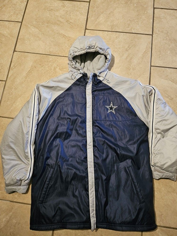 Reebok Cowboys Trench Jacket