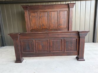King size bed frame
