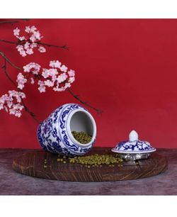 Oriental style mini jar