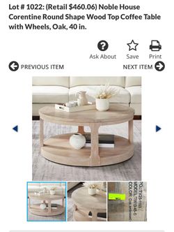 Coffee table
