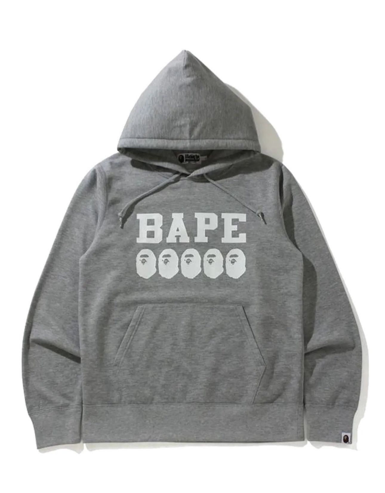 Bape Grey Hoodie 2022 Release