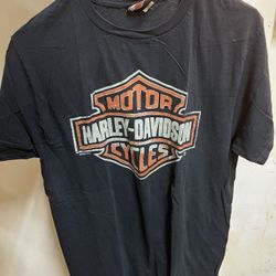 Vintage Style Harley Davidson Tee
