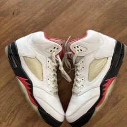 Size 10.5 - Air Jordan 5 Retro Mid Fire Red (DA1911-102)