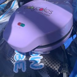 Cake pops backing machine 