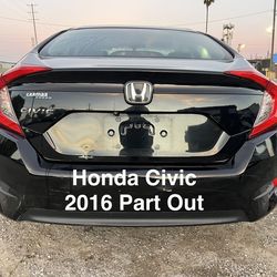 2016 Honda Civic Part Out