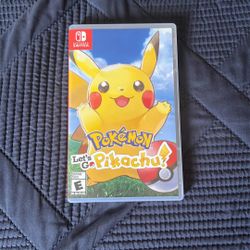 Pokemon Lets Go Pikachu