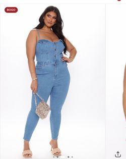 FASHION NOVA JUMPSUIT 2X