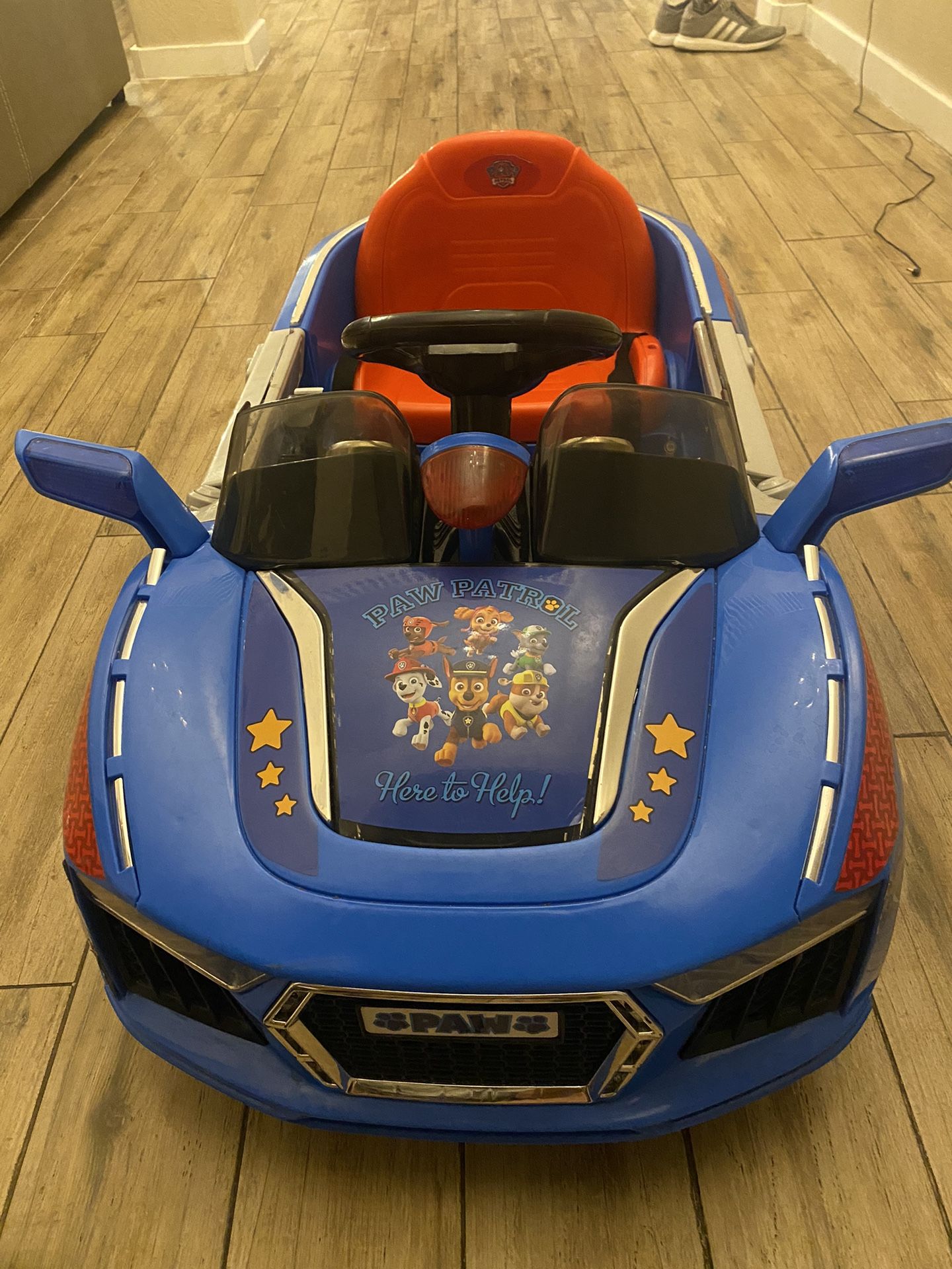 Paw Patrol Power Wheel Car